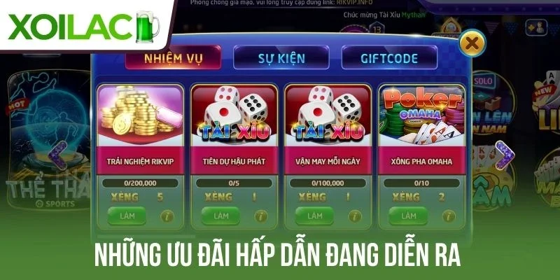 Những ưu đãi hấp dẫn đang diễn ra