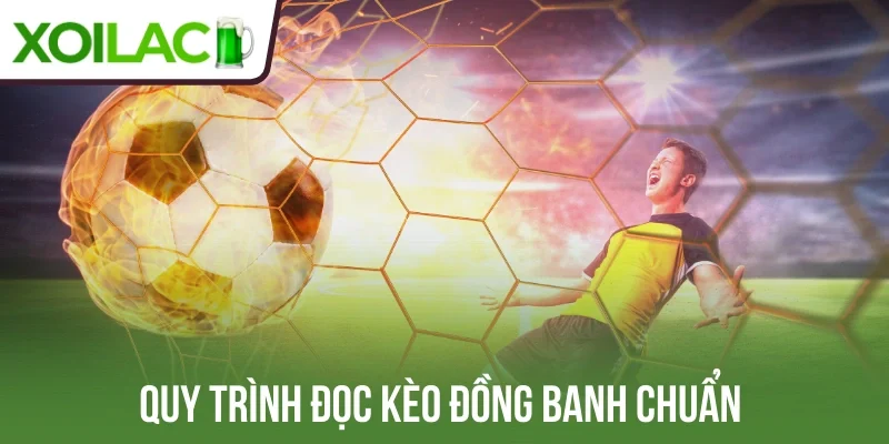 Quy trình đọc kèo đồng banh chuẩn 
