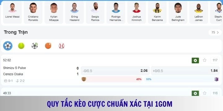 Quy tắc đặt cược hiệu quả tại 1gom cho người mới
